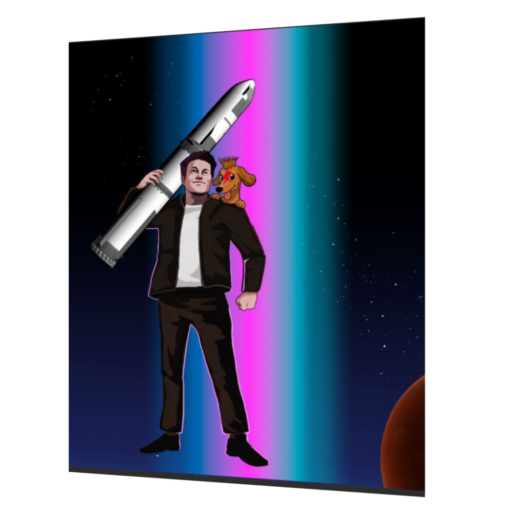 Bowie NFT art